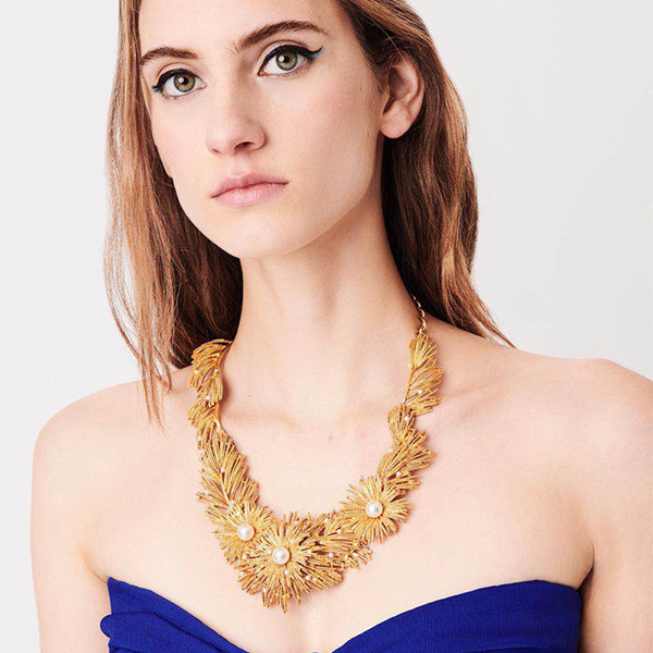 Γυναικείο κομψό σετ κολιέ και σκουλαρίκια