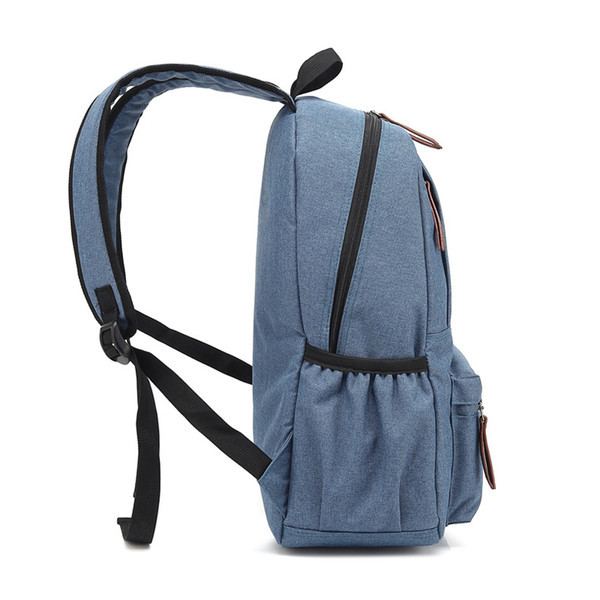 Υφασμάτινο σακίδιο με φερμουάρ κατάλληλο για καθημερινή χρήση