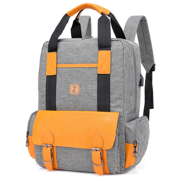 Σπορ και καθημερινό σακίδιο με απαλούς ιμάντες και τσέπη