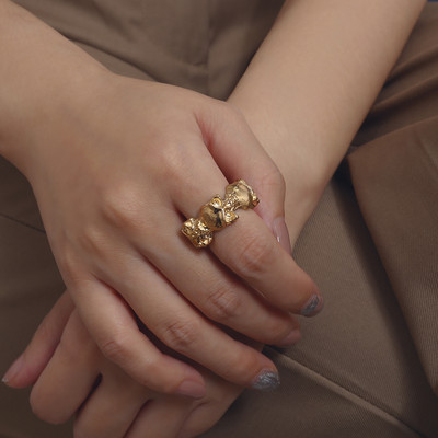 Γυναικείο δαχτυλίδι απλό φαρδιά μοντέλο
