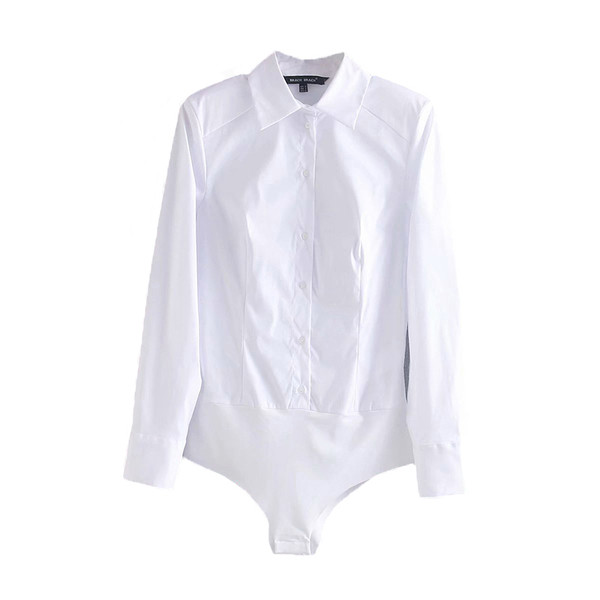 Női body ing klasszikus gallérral