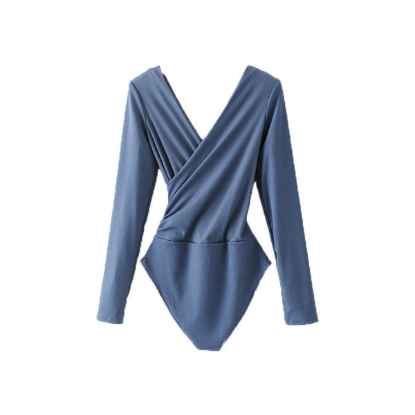 Moodne V-kaelusega naiste body