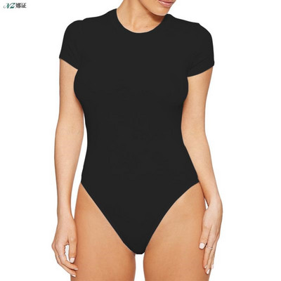 Új női testmodell rövid ujjal és kerek nyakkivágással