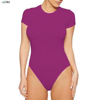 Új női testmodell rövid ujjal és kerek nyakkivágással