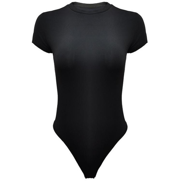 Új női testmodell rövid ujjal és kerek nyakkivágással