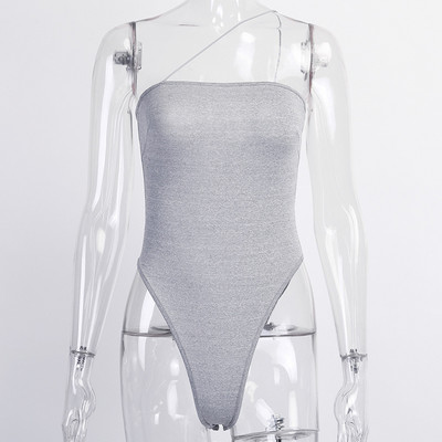 Νέο μοντέλο γυναικείο κορμάκι με γυμνούς ώμους σε τρία χρώματα