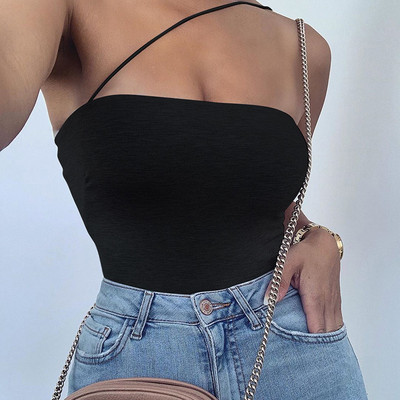 Νέο μοντέλο γυναικείο κορμάκι με γυμνούς ώμους σε τρία χρώματα