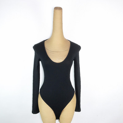 Γυναικείοκλασικό μοντέλο  κορμάκι με οβάλ λαιμόκοψη