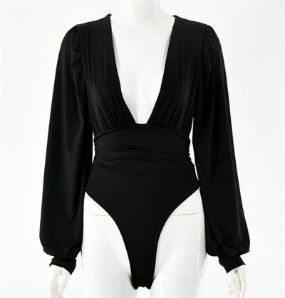 Sügava kaelusega naiste kehapluus