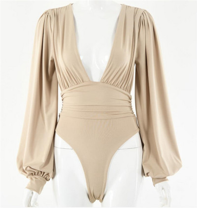 Sügava kaelusega naiste kehapluus