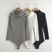 Uus pikkade varrukatega naiste body mudel