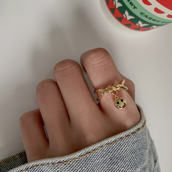 Γυναικείο καθημερινό δαχτυλίδι με μενταγιόν