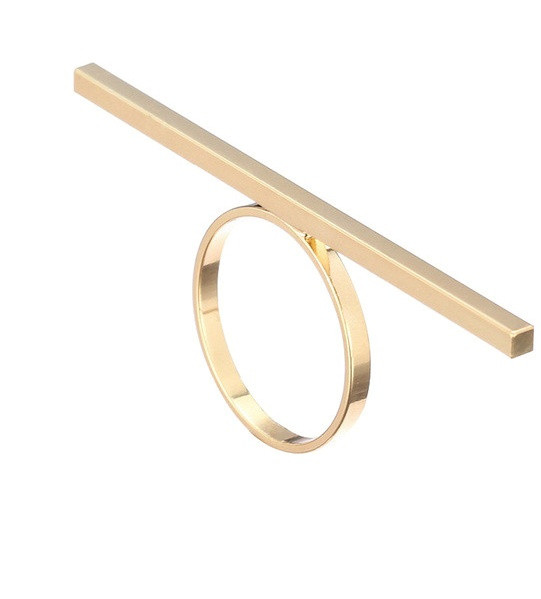 Stílusos női gyűrűs sima modell