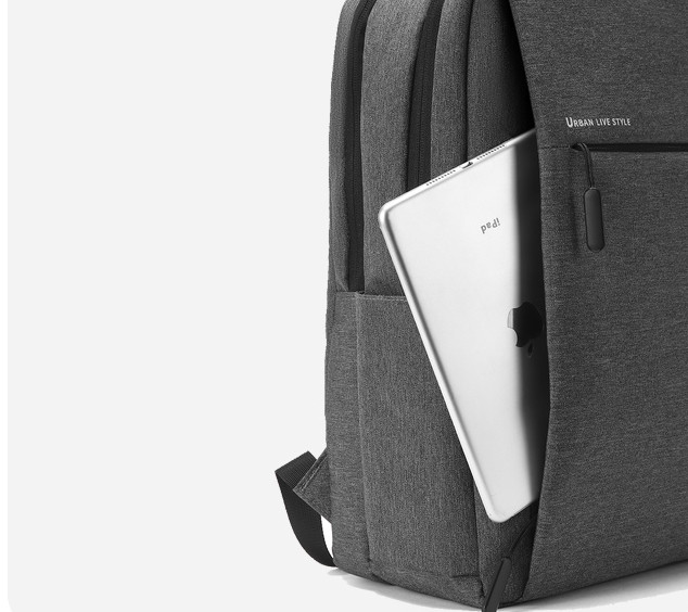 Нов модел мъжка раница подходяща за лаптоп в сив и черен цвят