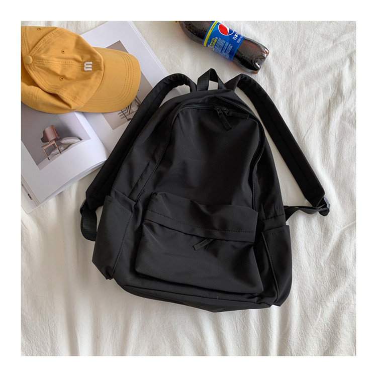 Мъжка раница от текстил с преден джоб