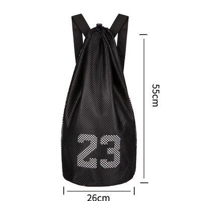 Спортна мъжка раница с мрежа и апликация