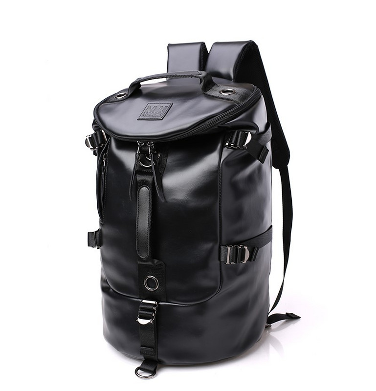 Актуална мъжка раница - обемиста, тип сак с меки презрамки