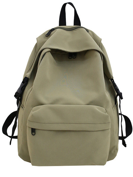 Ежедневна мъжка раница от текстил с преден джоб