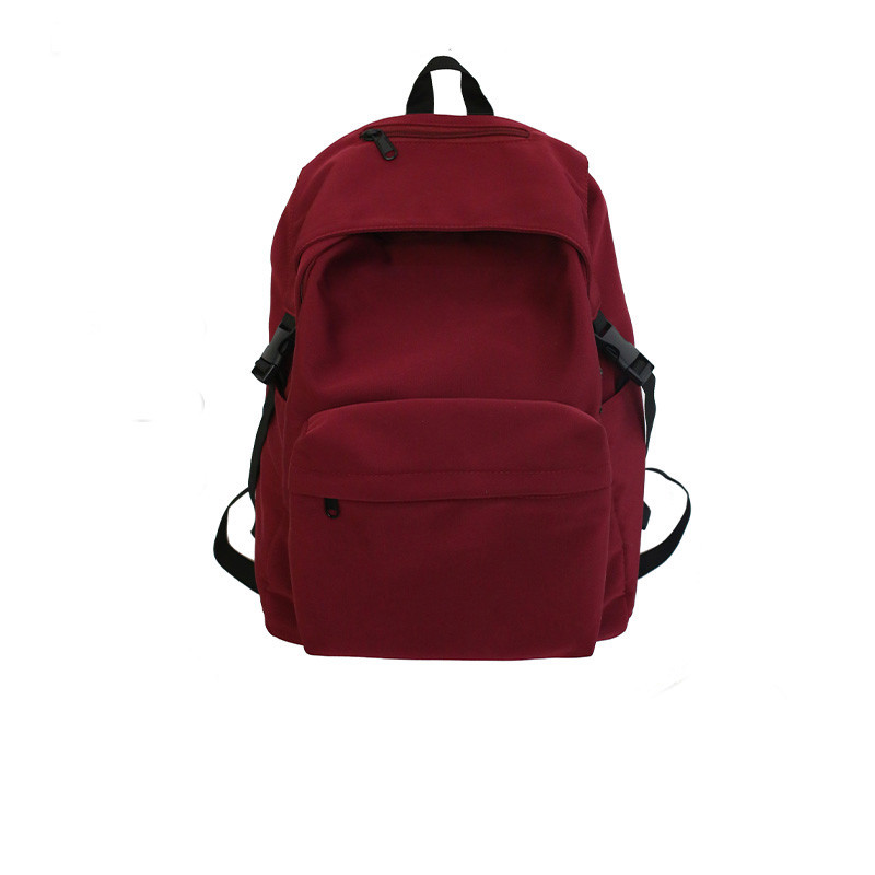 Ежедневна мъжка раница от текстил с преден джоб