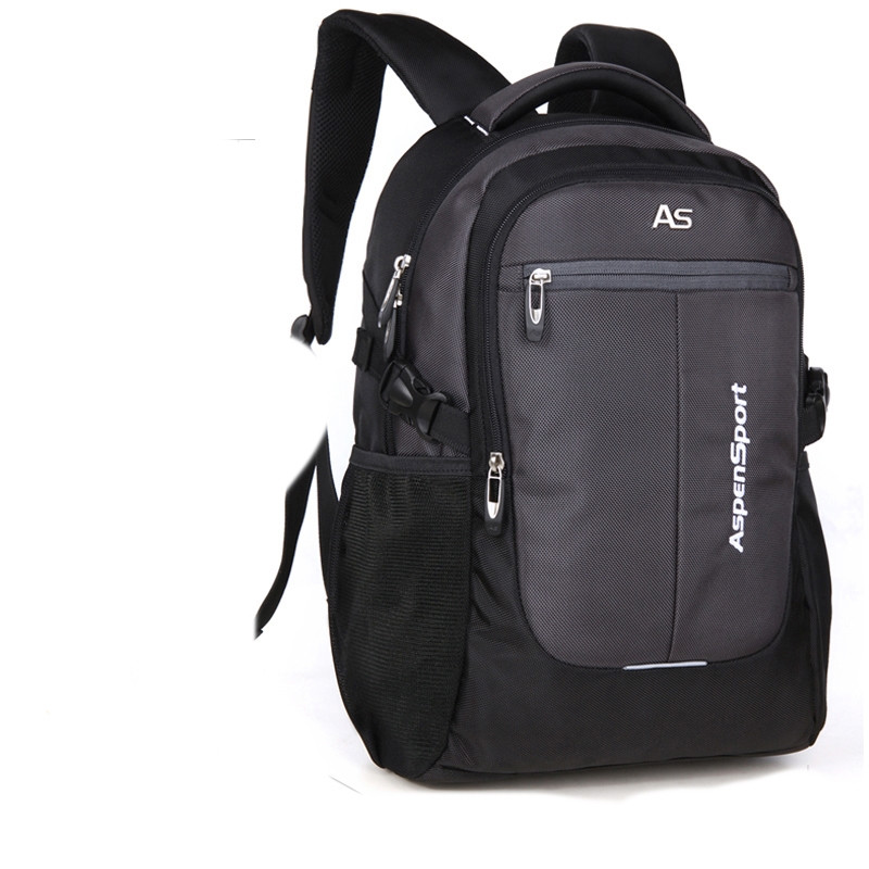 Мъжка раница с цип и дръжка подходяща за лаптоп 