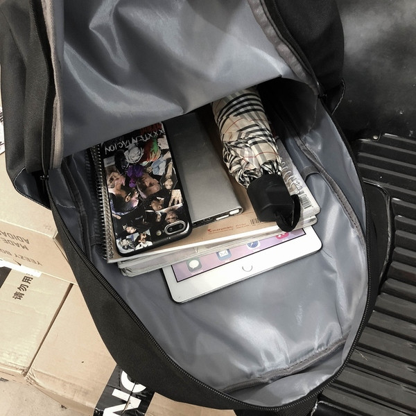 Изчистен модел мъжка раница с преден джоб