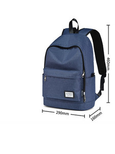 Нов модел мъжка раница с преден джоб и презрамки