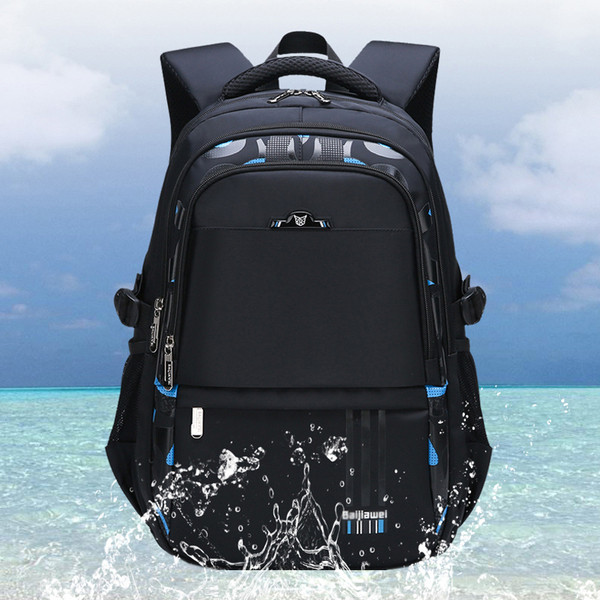 Нов модел мъжка раница с джобове и меки презрамки