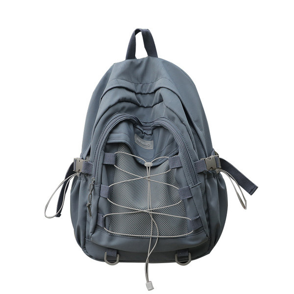 Ежедневна раница с връзки и катарами-за мъже и жени