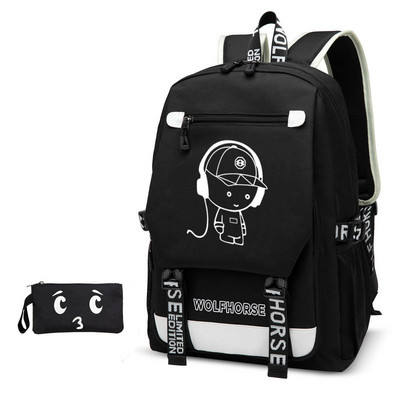 Мъжка ежедневна раница с апликация-няколко модела