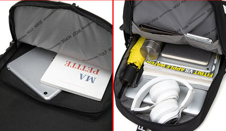 Мъжка ежедневна раница с апликация-няколко модела