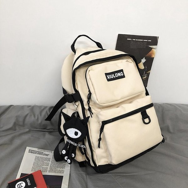 Мъжка раница с аксесоар и предни джобове