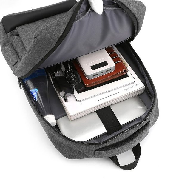 Мъжка компютърна раница с цип