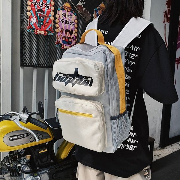 Ежедневна мъжка раница-с надпис 