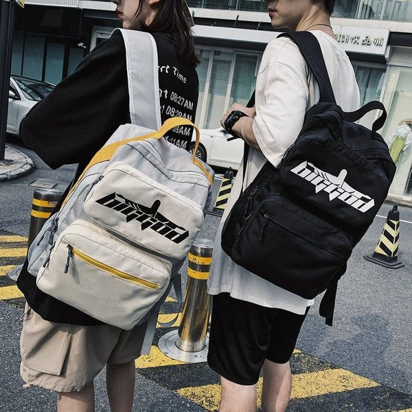 Ежедневна мъжка раница-с надпис 