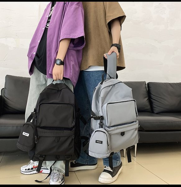 Ежедневна мъжка раница с два предни джоба