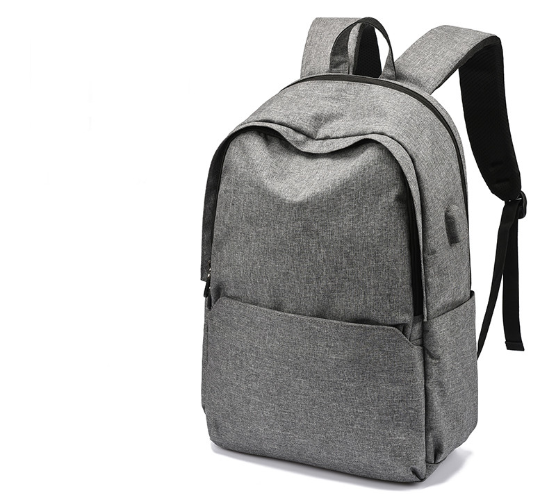 Мъжка раница изчистен модел с преден джоб