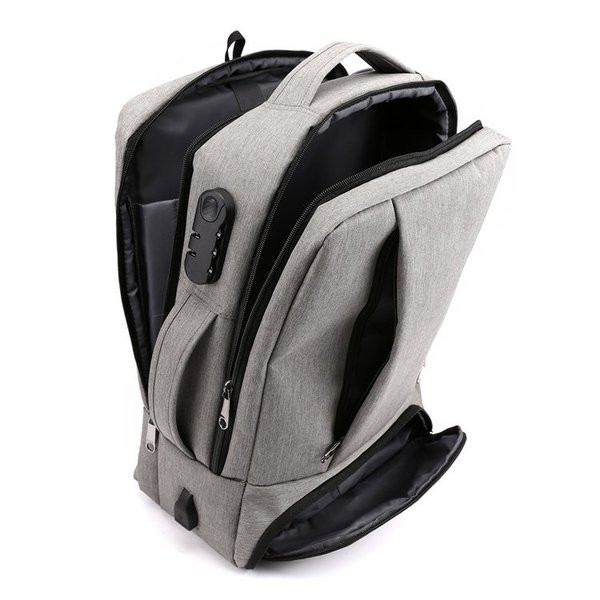 Ежедневна мъжка раница с джобове в три цвята