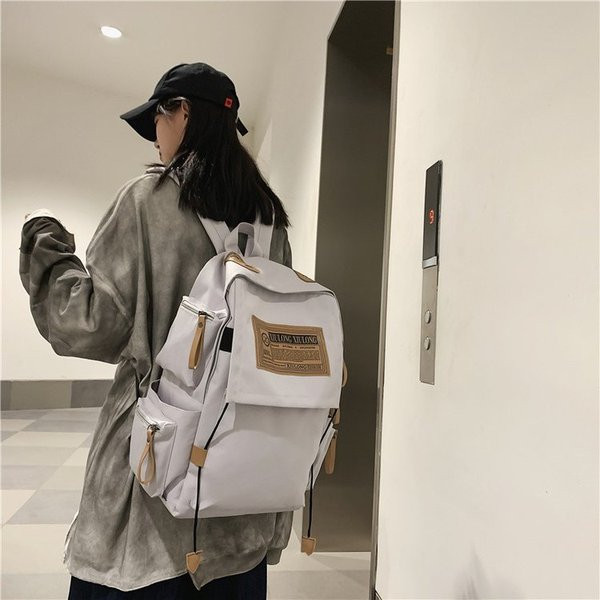 Нов модел мъжка раница с джобове и цип в няколко цвята 