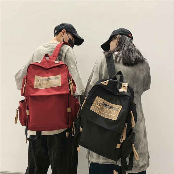 Нов модел мъжка раница с джобове и цип в няколко цвята 