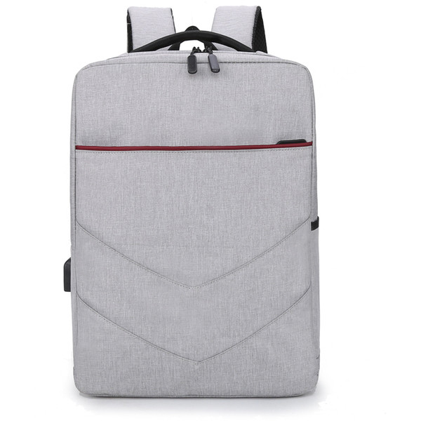 Нов модел мъжка компютърна раница с цип в няколко цвята