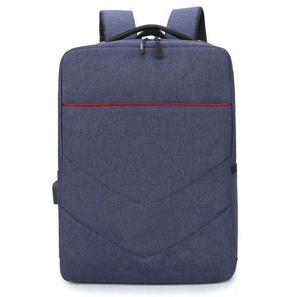 Нов модел мъжка компютърна раница с цип в няколко цвята