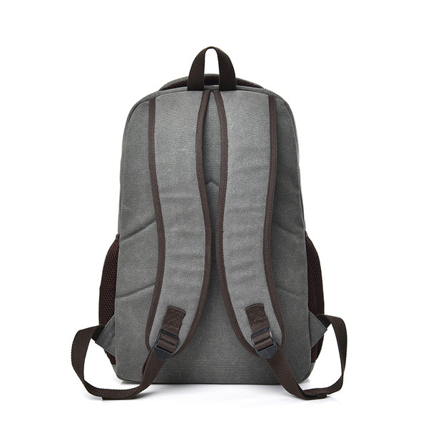 Нов модел мъжка раница с цип и емблема