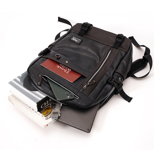 Мъжка раница с цип - подходяща за лаптоп