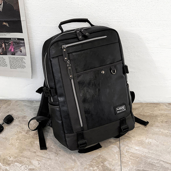 Мъжка раница с цип - подходяща за лаптоп