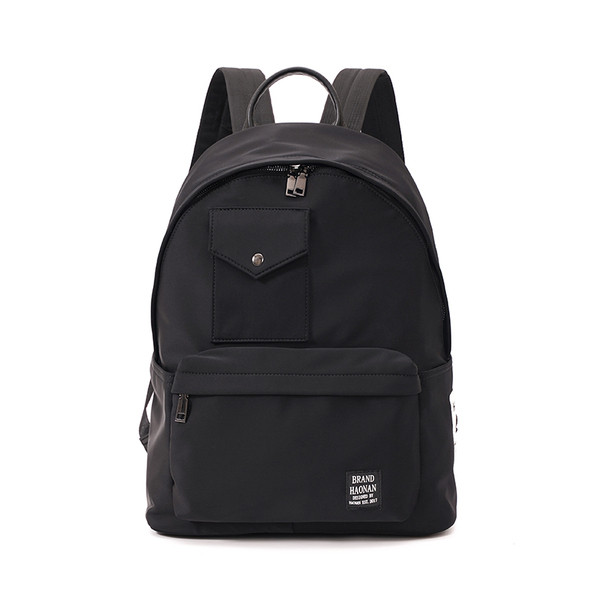 Мъжка черна раница от текстил