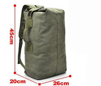 Нов модел мъжка раница за път с широки презрамки от текстил