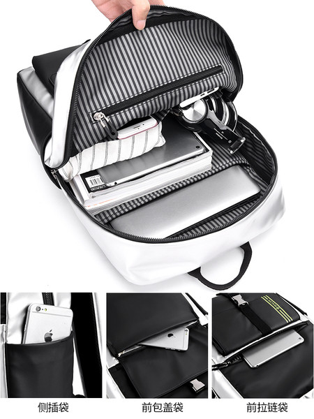 Нов модел ежедневна мъжка раница с джобове