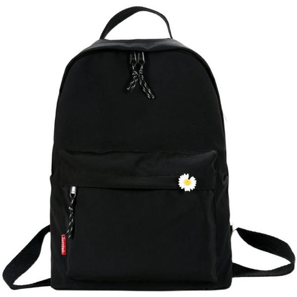 Мъжка раница от текстил с маргаритка