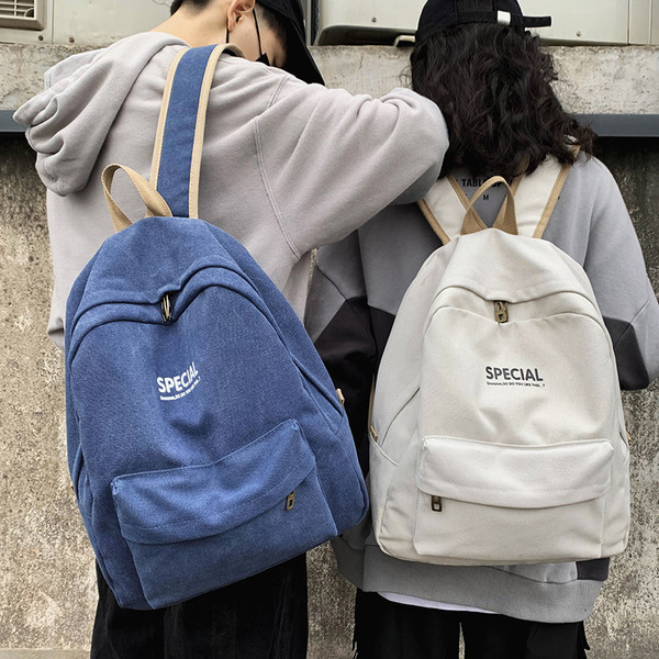 Ежедневна мъжка раница с преден джоб с цип