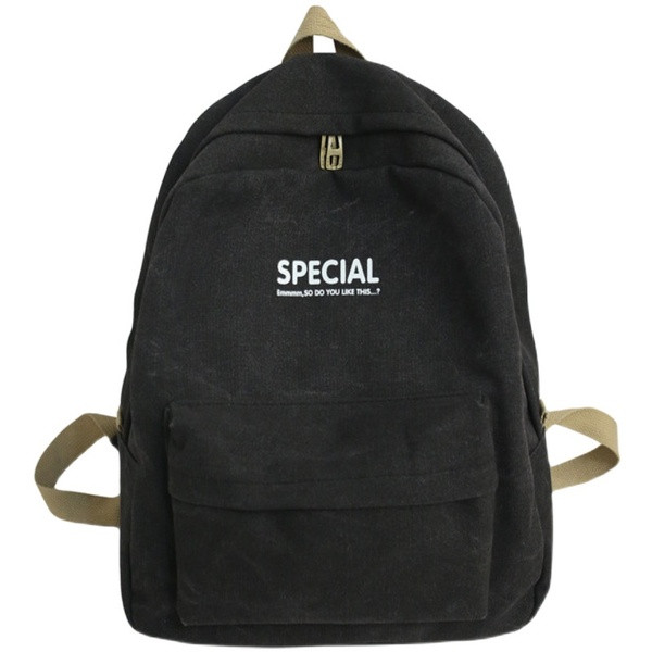 Ежедневна мъжка раница с преден джоб с цип